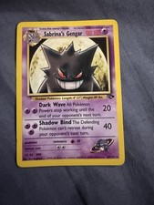 Pokémon TCG Sabrina's Gengar 29/132 Gym Challenge Non-Holo Rare Card LP