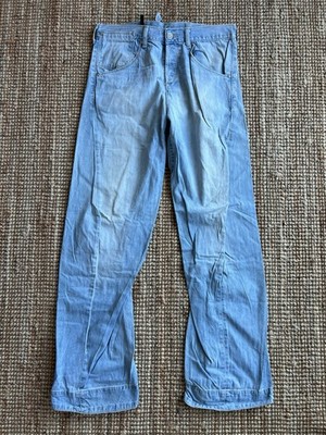 Vintage Levis Engineered Twisted Jeans Buckle Back Tag W33 Actual 35x34
