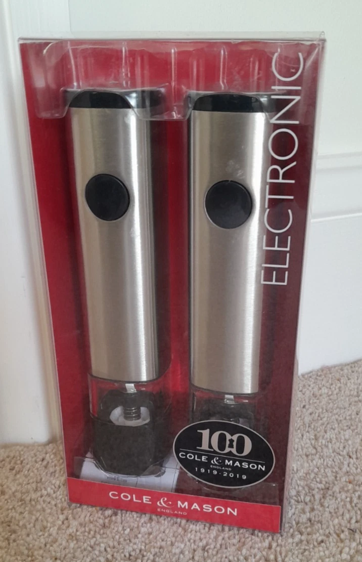 New Cole & Mason England Electronic Salt & Pepper Mills
Opens in a new window or tab