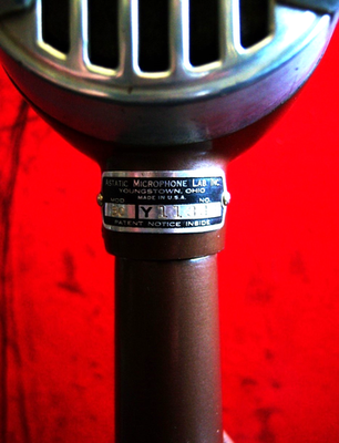Vintage RARE 1940s Astatic Model 30 crystal / harp microphone Hi Z
