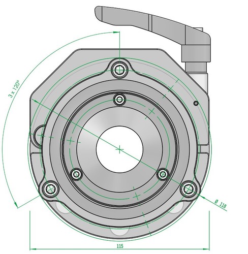 Bowl Riser - Euro Mount (75/100/150mm) - Imagen 6 de 28