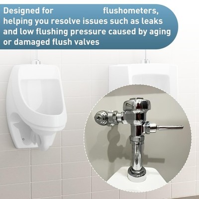 Flush Valves Repair Hardware Set with Spud Cover & Sealing Rings for Sloan