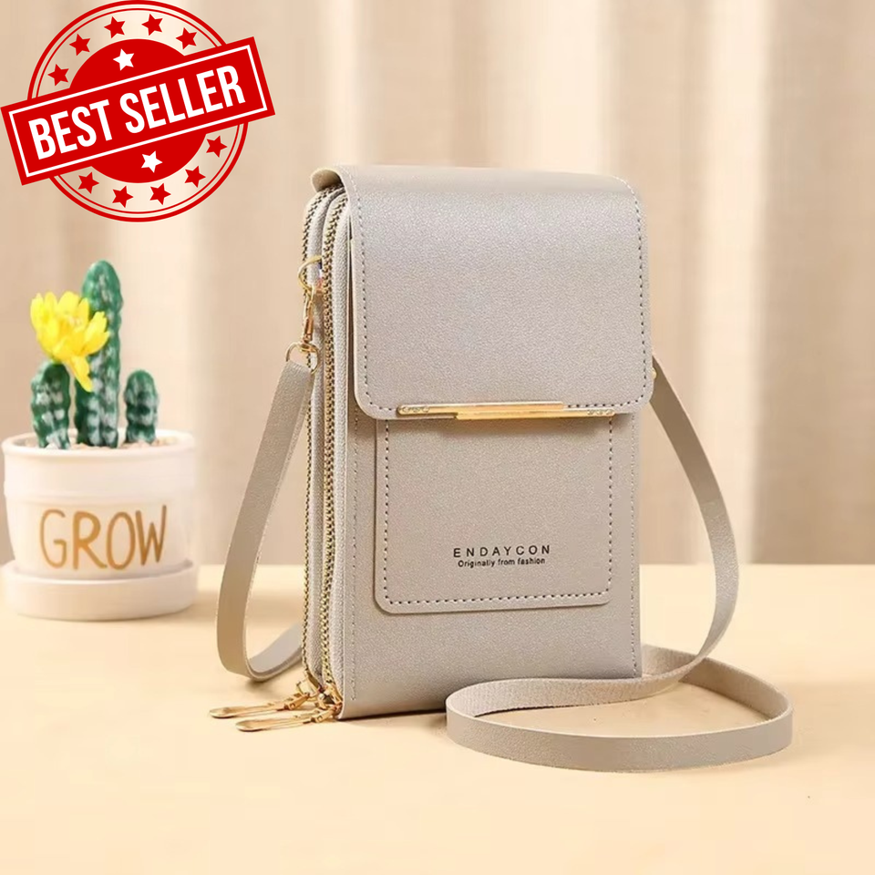 Women Touch Screen Cell Phone Bag Crossbody Shoulder Pouch Purse Wallet ...