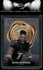 2023 Panini Zenith #27 Bijan Robinson Zeal of Approval