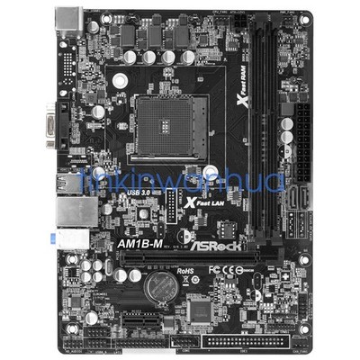 For ASRock AM1B-M Socket AM1 DDR3 PCI-E X16 SATA III Micro ATX Motherboard *yt