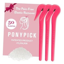 THE Hair Elastic Rubber Bands Cutter Tool Easy To Use, Pain Free, No Clear