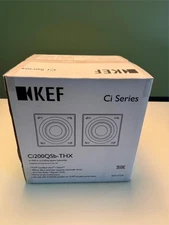 Brand New Kef Ci200QSB-THX - In-wall Subwoofer pair / Retail: $1,200