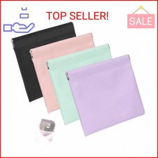 KKzozs Coin Purse Pouch 4pcs Change purse Snap Closure Organizer Pouch For Women