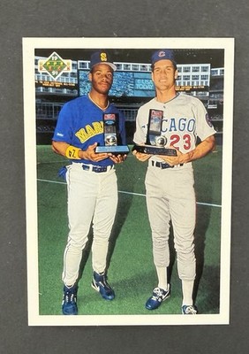 1991 Upper Deck Final Edition - Ken Griffey Jr, Ryne Sandberg #79F Cubs Mariners
