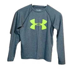 Under Armour Stripped Heat Gear Boys Ahirt