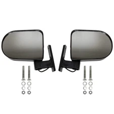 2PK Universal Golf Cart LED Turn Signal Indicators Lights Side Mirror Set