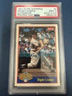 1991 Score 2 Mickey Mantle AUTO SIGNATURE TRIPLE CROWN PSA D