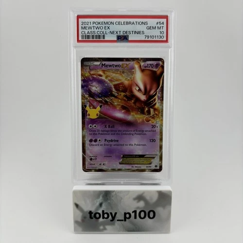 Pokemon Mewtwo EX 54/99 Celebrations Next Destinies Classic #54 2021 - PSA 10