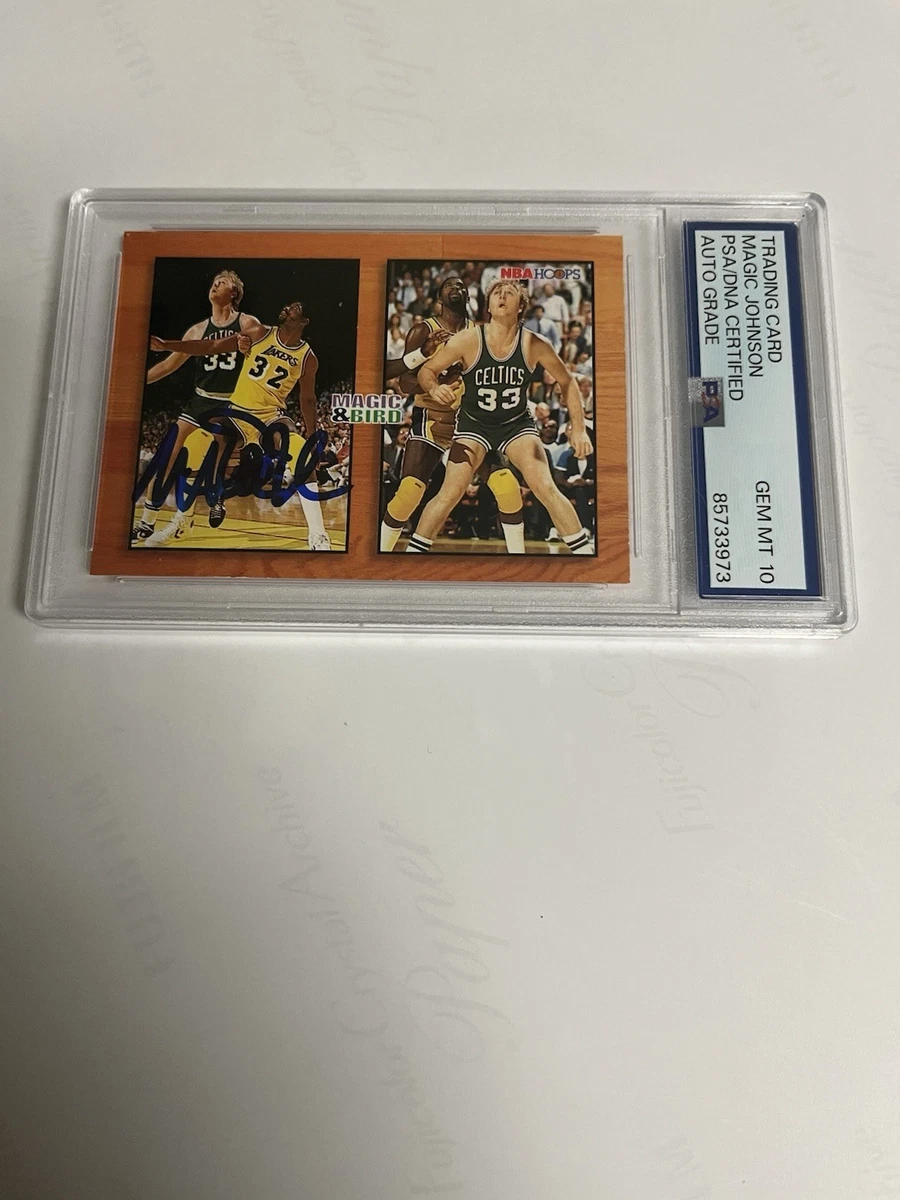 Magic Johnson Professional Sports Authenticator (PSA) Basketball