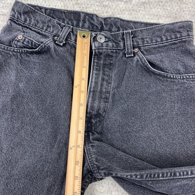 Vintage Levis 560 Shorts Men 29 Black Loose Jorts Baggy 90s USA
