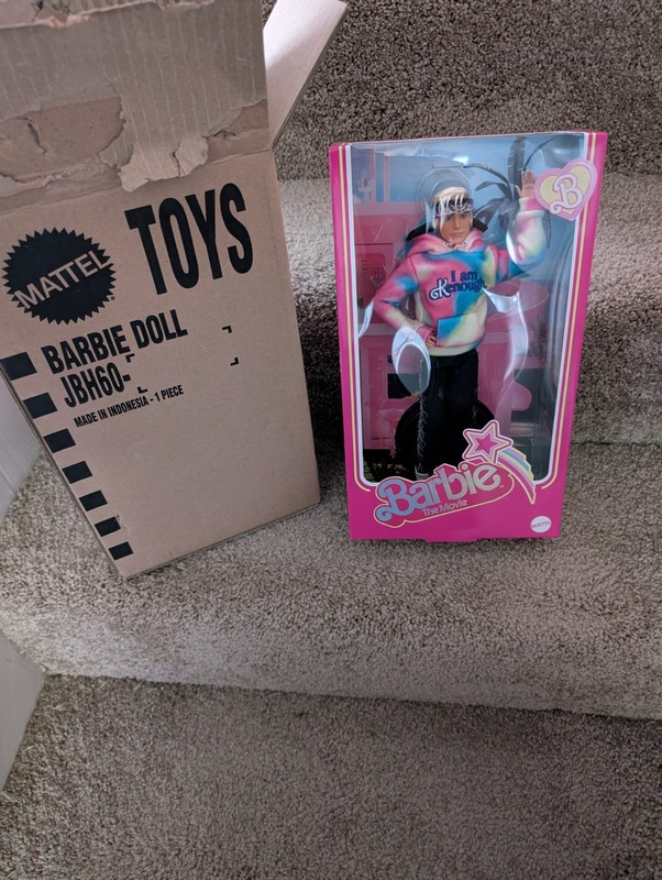 I AM KENOUGH Ken Doll JBH60 Ryan Gosling from  Barbie The Movie Mattel Creations