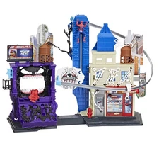 NEW🔥 Marvel Spider-Man VenomVersus Web Slinging City Playset for Kids, Ages 4+