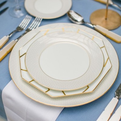 Wedgwood Gio Gold 5-Piece Dinnerware Set-williamssonoma|47855