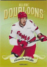 2025/26 Upper Deck Allure Alexander Nikishin Carolina Hurricane Doubloons RC SSP