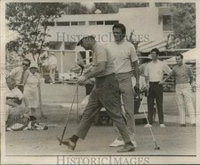 1970 Press Photo Golfer Billy Casper at New Orleans Golf Open Tournament
