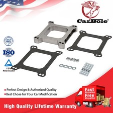 1in Carburetor Spacer 4 Hole For Holley 4150 4160 Edelbrock Square Bore 4 Barrel 1in Carburetor Spacer 4 Hole For Holley 4150 4160 Edelbrock Square Bore 4 Barrel