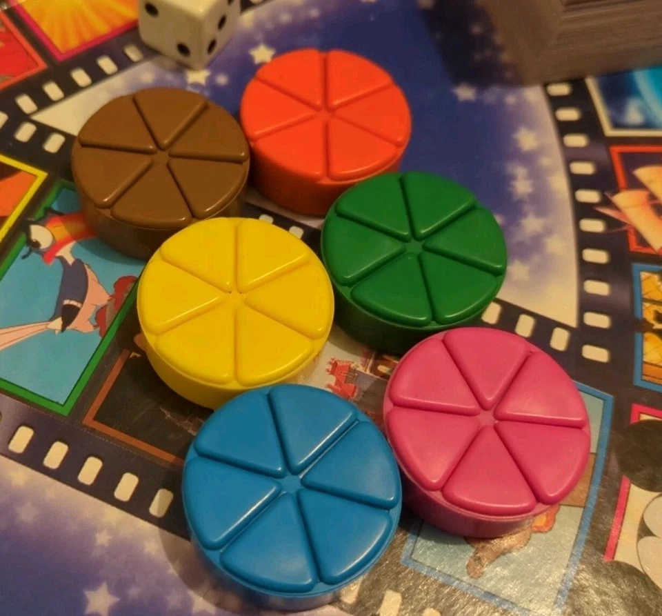 Disney Trivial Pursuit The Animated Picture Edition (Hasbro Games) 100% Complete - Image 3 of 4