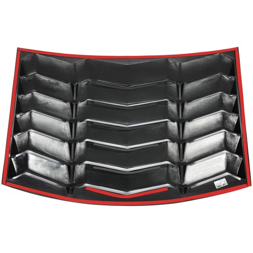 Rear & Side Window louvers Sun Shade Cover for Chevy Camaro 10-15 GT Lambo Style - Picture 12 of 16