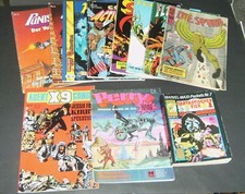 11 verschiedene alte Science-Fiction-Comics im Sammelwürdigen Zustand 2  !!!!