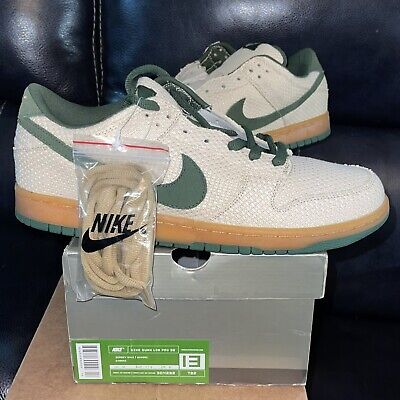 2004 Nike Dunk Low Pro SB Green Hemp Bonsai 304292-732 Size 2004 Nike Dunk Low Pro SB Green Hemp Bonsai 304292-732 Size