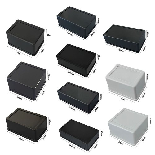 ABS Plastic Project Enclosure Boxes Electronic Supplies - Picture 3 of 22