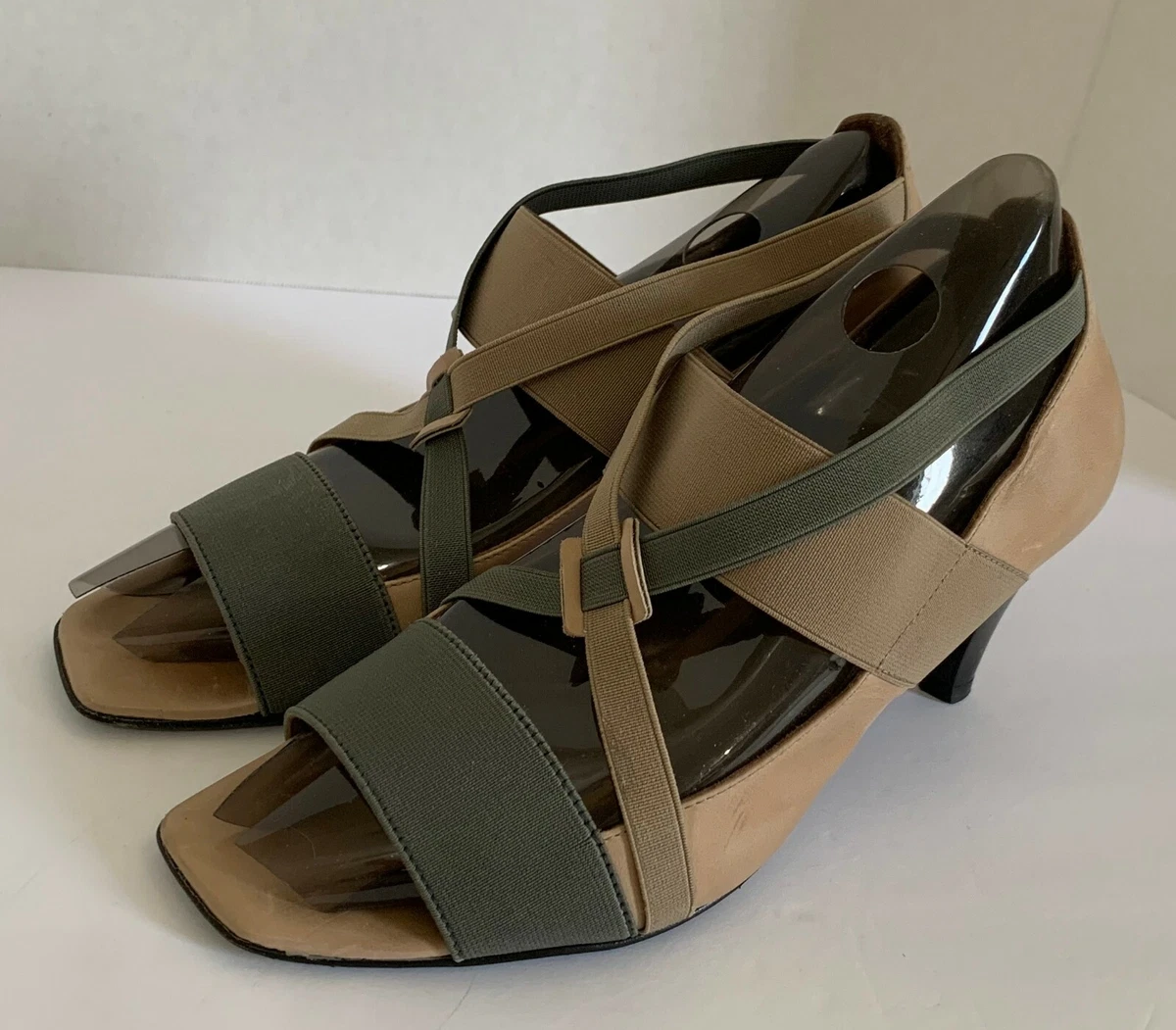 Women s Aquatalia by Marvin K Heels Sandals Open Toe Made in Italy