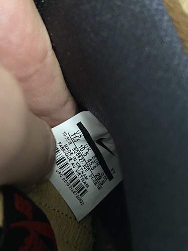 2019 Dog Walker Nike SB Dunk High Pro QS Size 11.5 New Fir/University Red Black - Picture 10 of 11