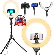 Aro De Luz Anillo LED Profesional Con Tripie Bluetooth Remoto Para Selfie Tripod