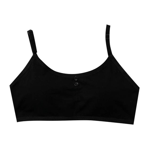 Kids Cotton Puberty Teenage Underwear Sport Training Breathable Kids Girls Bras - Picture 9 of 30