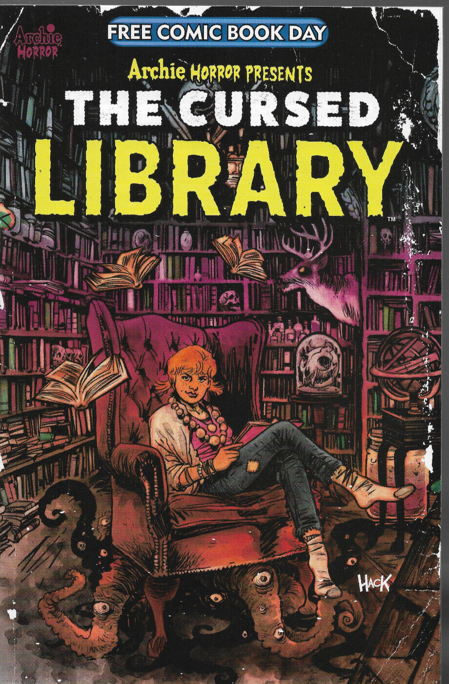 FCBD (2023) ARCHIE HORROR Presents CURSED LIBRARY - New Bagged (S)