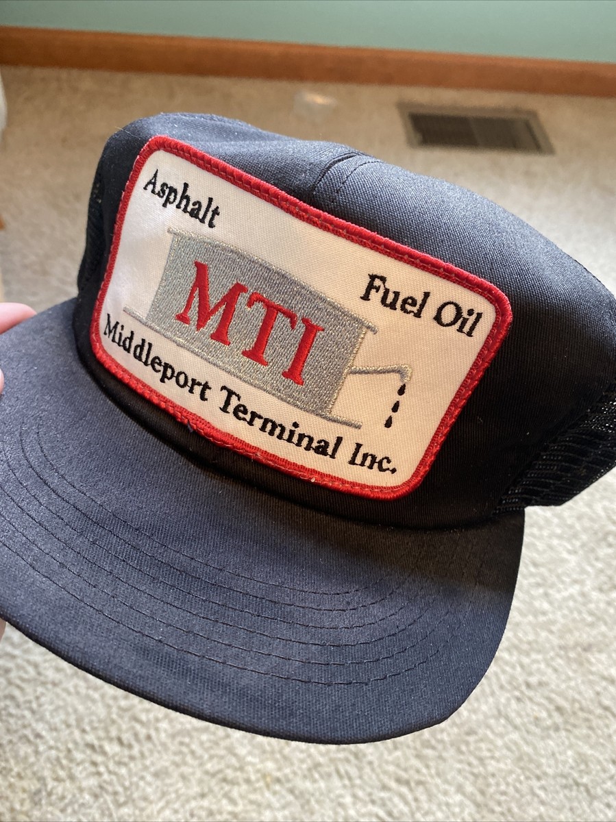 Vintage K Products K Brand MTI Huge Patch Mesh Snapback Trucker