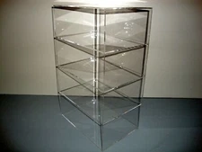 DS-9 1/2" x 7" x 16" WITHOUT DOOR Showcase  Acrylic Countertop Display Case