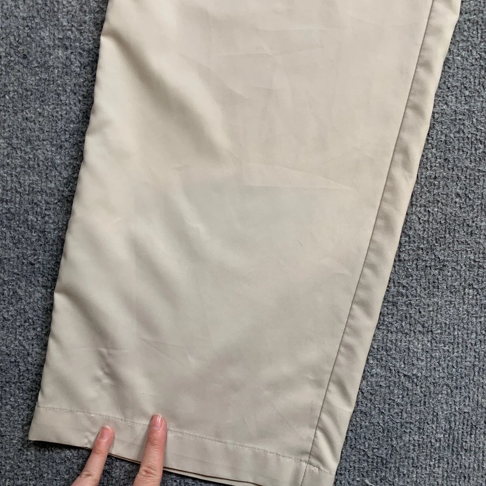 Pantalones Adidas Hombre 36 Sand Climalite Ligeros Rendimiento Atlético Golf Foto 3 de 4