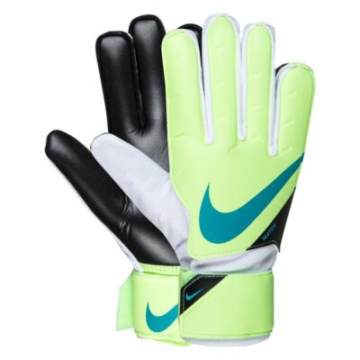 Nike CQ7799-345 Goalkeeper Match Football Gloves Lime Glow