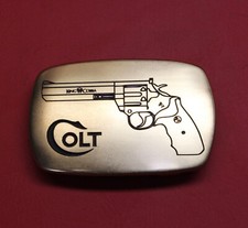 colt-firearms-king-cobra-solid-brass-belt-buckle