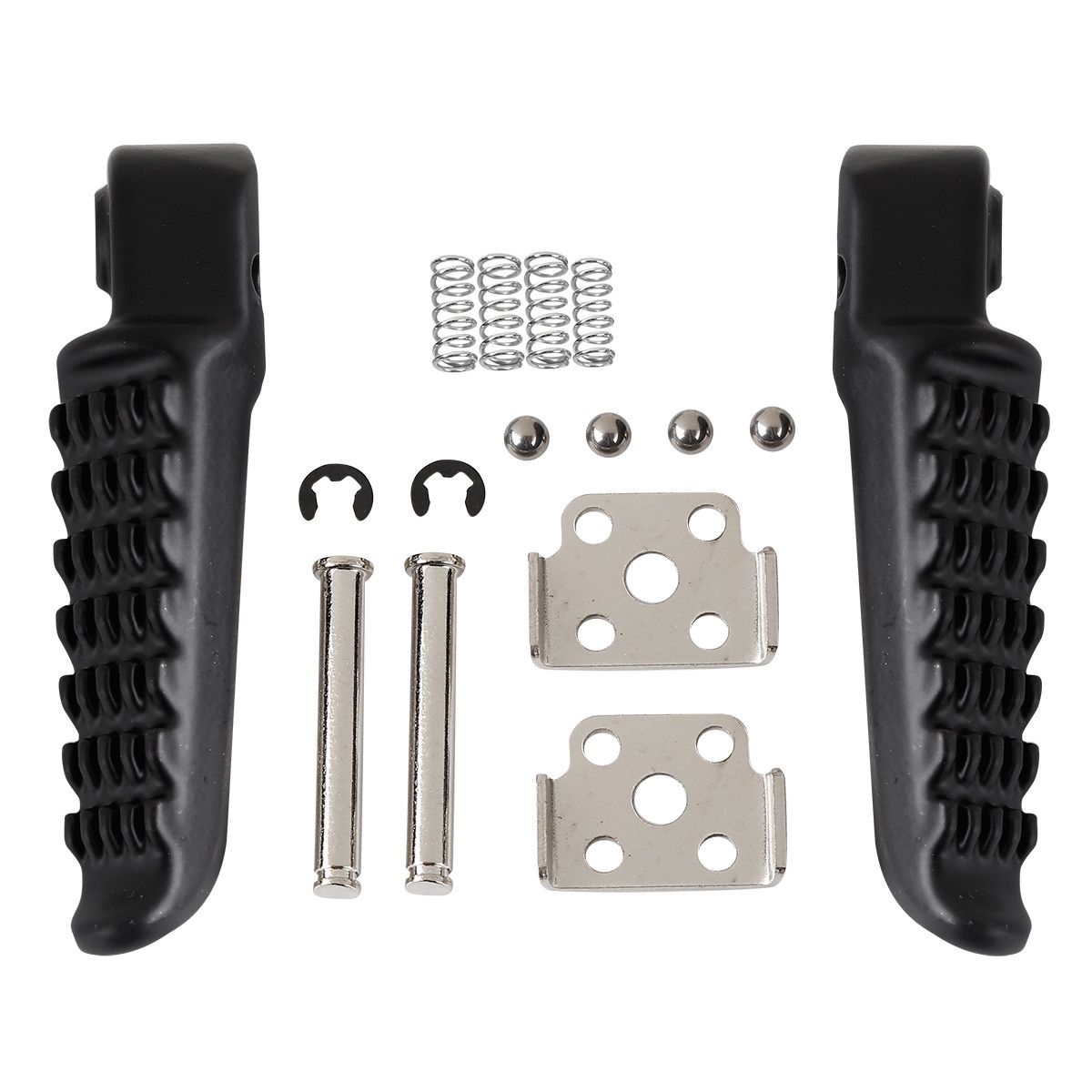Passenger Foot Pegs Footrest Brackets Set Fit For Kawasaki Passenger Foot Pegs Footrest Brackets Set Fit For Kawasaki