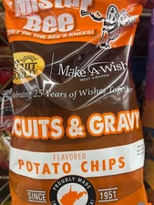 Mister Bee Tudors Style Biscuits and Gravy 8 OZ Potato Chips