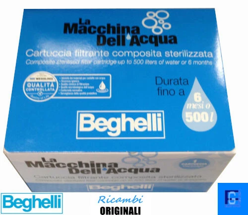 Filtro 3341 Macchina Dell' Acqua Beghelli  SCADENZA 03/2028 - Immagine 1 di 1