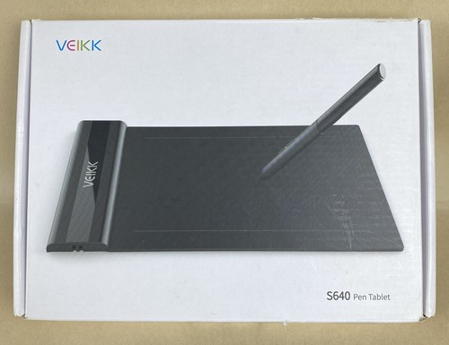 Veikk S640 6x4 inch Digital Drawing Pen Tablet with Battery-free Pen (Tested) - 第 1/3 張圖片