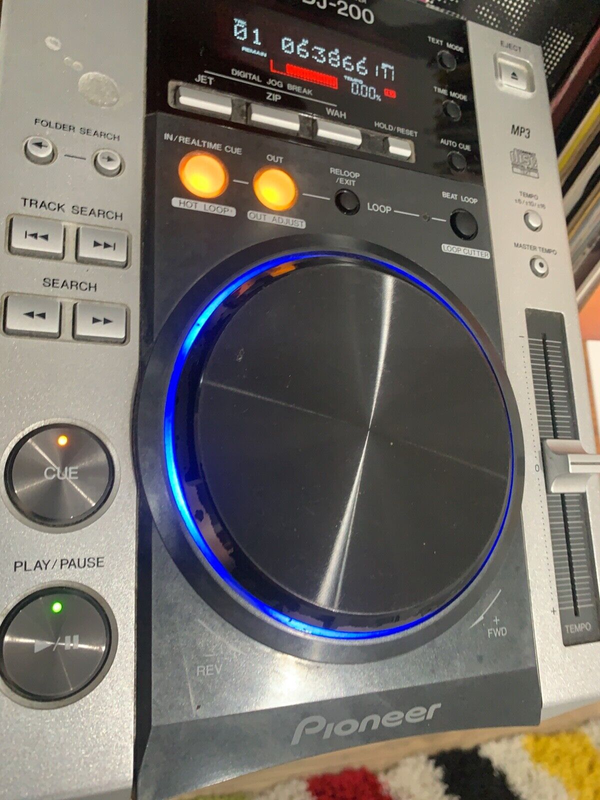 PIONEER CDJ  RARE PERFECT CONDITION. LEARN TO MIX LIKE A REAL DJ!. 1 OF 2