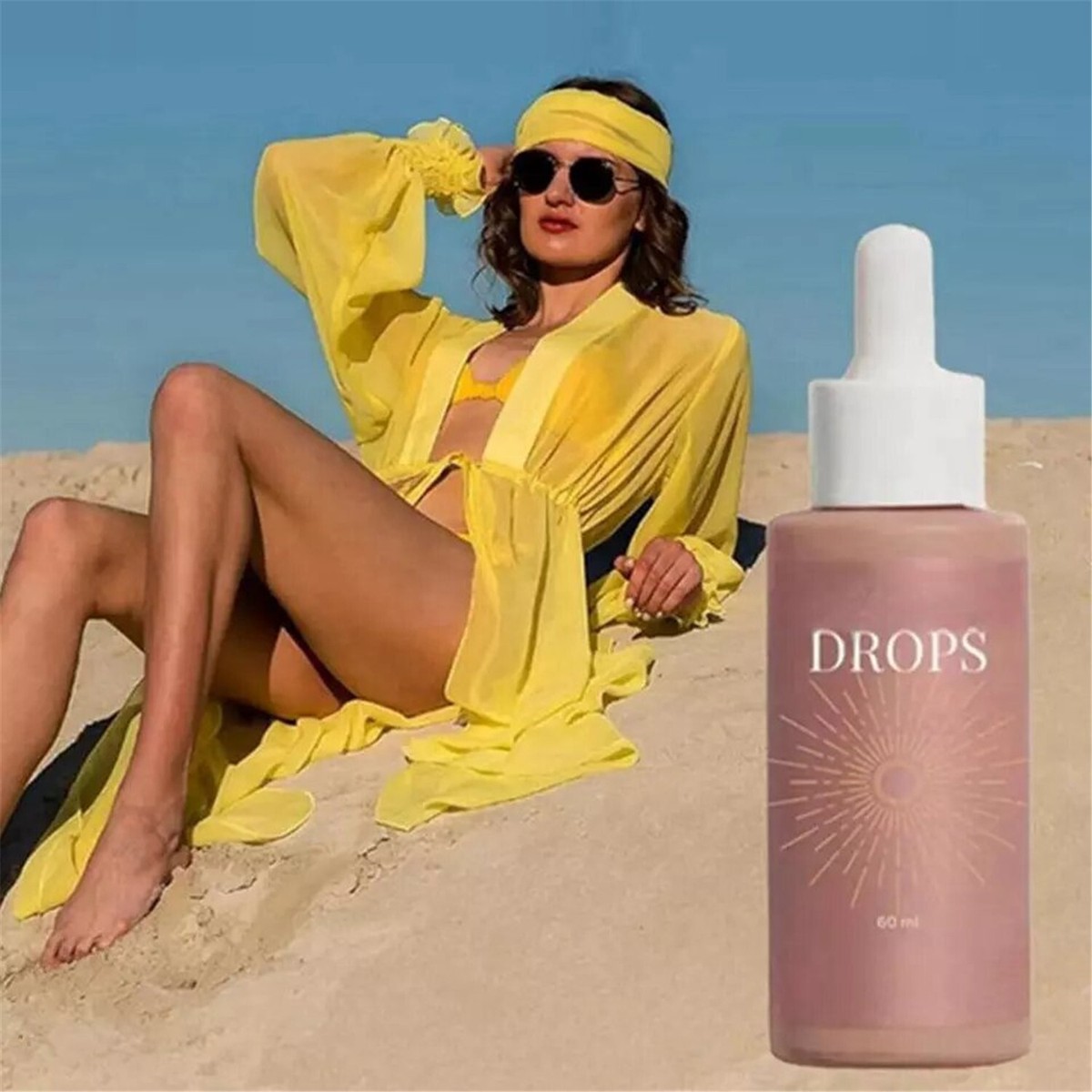 1~3X Zeria Drops Sunless Tanning Drops Natural Boost Melanin