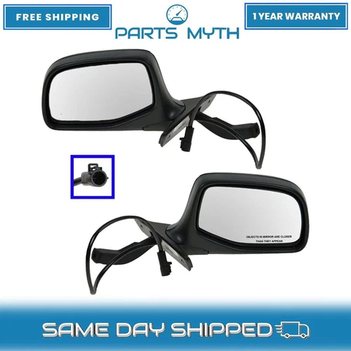 New Power Side View Mirrors & Set of 2 For 1993-1995 Ford F150 Lightning