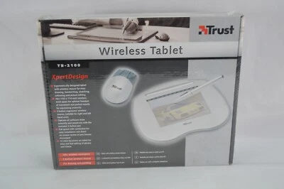 Trust Wireless Tablet TB-2100 XpertDesign Drawing Handwriting Sketching Sealed - Image 1 of 3