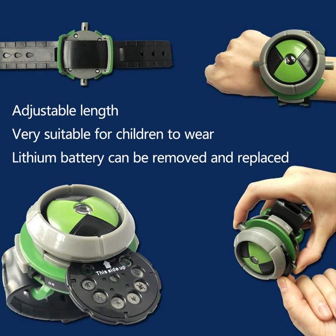 Ben 10 Watch Toys Ben 10 Omnitrix Ben Ten Toys Alien Force Ultimatrix for  Boys Kids Projector Watch Watches Action Figures Model Toy Party Supplies