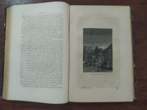 B850 CAMILLO FLAMMARION - STORIA DEL CIELO 1874 F.LLI SIMONETTI - Imagen 7 de 8